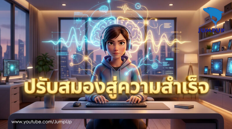 แฮกสมองคนสำเร็จ: 5 วิธีปรับคลื่นสมองให้โฟกัสเก่ง หาเงินง่ายขึ้น 10 เท่า! JUMPUP แฮกสมองคนสำเร็จ: 5 วิธีปรับคลื่นสมองให้โฟกัสเก่ง หาเงินง่ายขึ้น 10 เท่า! JUMPUP