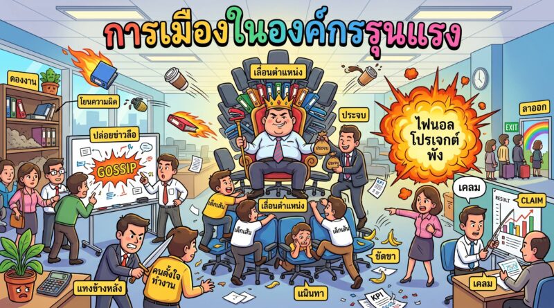 การเมืองในองค์กรรุนแรง (Toxic Workplace Politics)