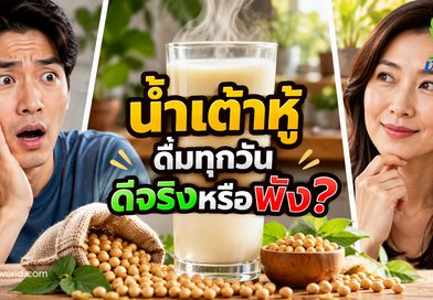 สยบเข้าใจผิด! เรื่องจริงของ ‘น้ำเต้าหู้’ เครื่องดื่มสามัญประจำบ้าน ที่ประโยชน์ล้ำกว่าที่คุณคิด